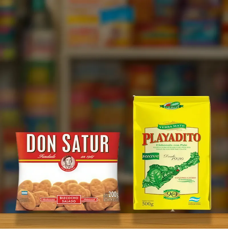 Yerba y Galletitas